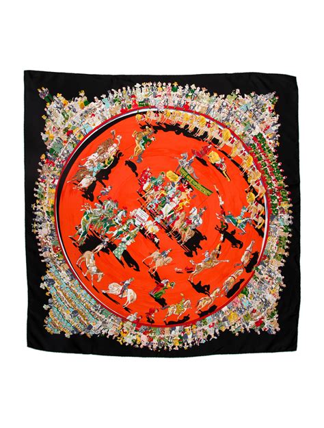 Hermès Cirque Molier Silk Scarf — Dolce Dimora Luxe